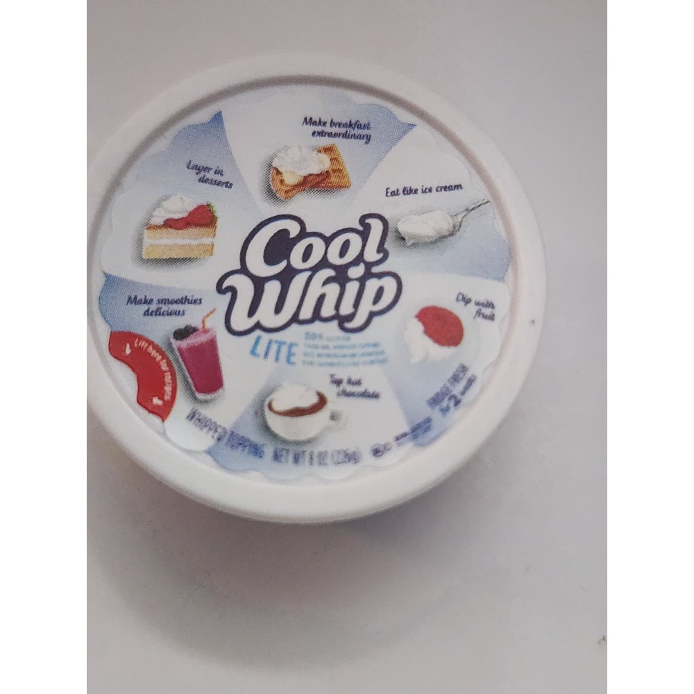 Mini Brands Cool Whip Lite Replacement Toy Tiny Play Food - Picture 2 of 7